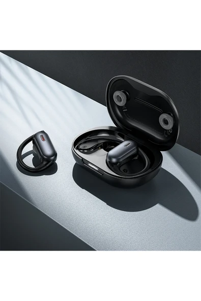 Hoco. EA7 Suerte Aktif Gürültü Önleyici Özellikli Bluetooth 5.4 Destekli Kablosuz TWS Kulaklık - Siyah - Resim 5