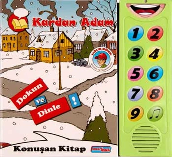 Kardan Adam  Dokun ve Dinle Konuşan Kitap ürün görseli