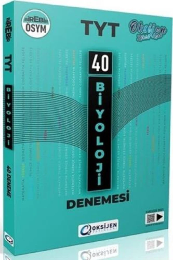Oksijen Yayınları Tyt Biyoloji 40'Lı Branş Denemesi Yni