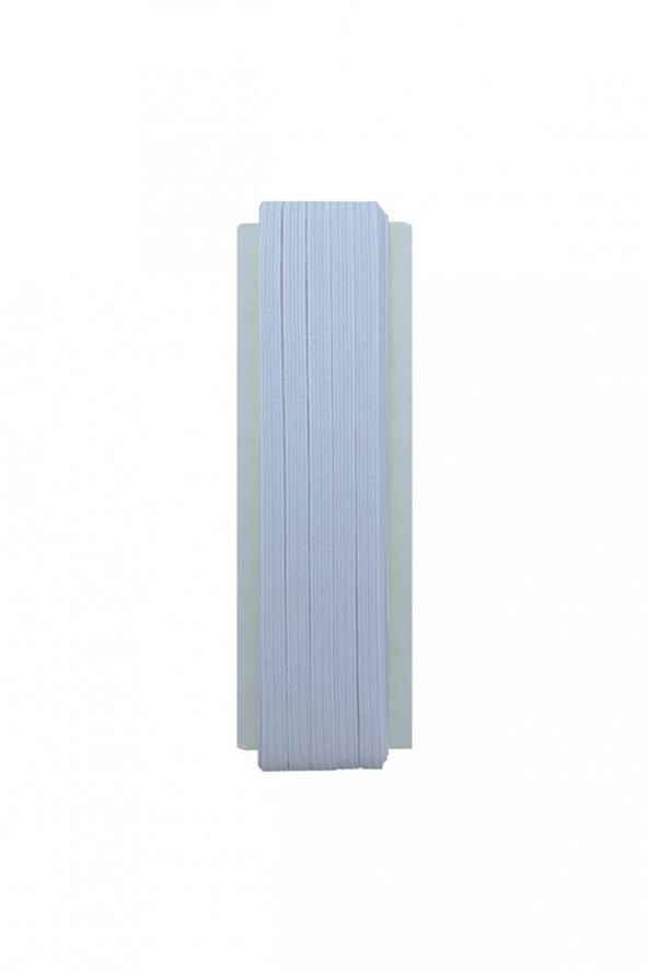 10mm Yassı Lateks Lastik/10 Metre Bel, Paça ve Don Lastiği - 5
