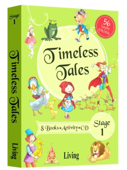 Timeless Tales Stage 1 (8 Books+Activity+Cd) ürün görseli