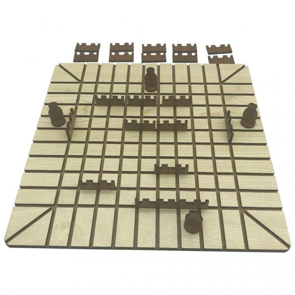 Farbu Oyuncak Ekoridor Ahşap Koridor Labirent Engel Ve Sıkıysa Engelle  Zeka ve Strateji Oyunu - 7