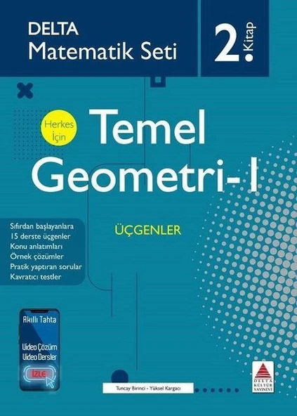 Delta Matematik Seti 2.Kitap - Herkes İçin Temel Geometri 1 ürün görseli 1