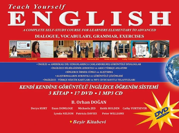 Teach Yourself English - Kendi Kendine Görüntülü İngilizce Öğrenim Sistemi (3 Kitap) ürün görseli 1