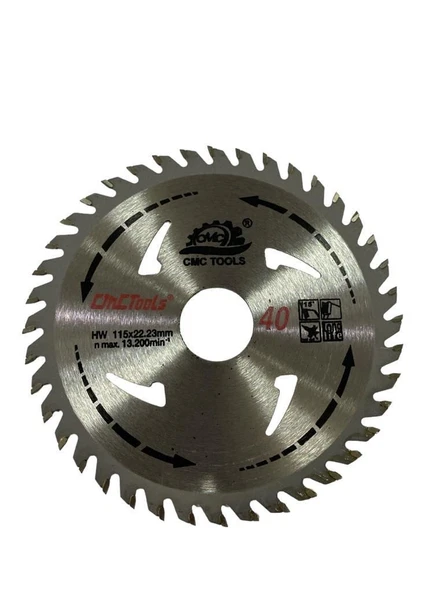 CMC 4180 Elmas Daire Testere 115X22,2 mm 40 Diş - Resim 3