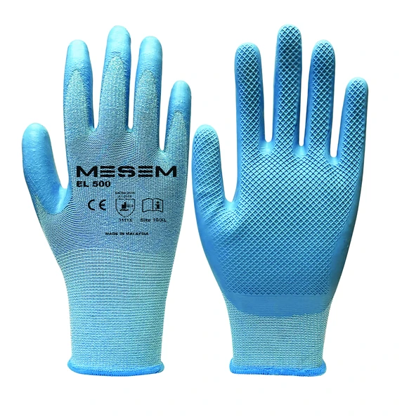 MEŞEM COMFORT MAVİ ELDİVEN 1/2 10 NO EL 500 ürün görseli 1