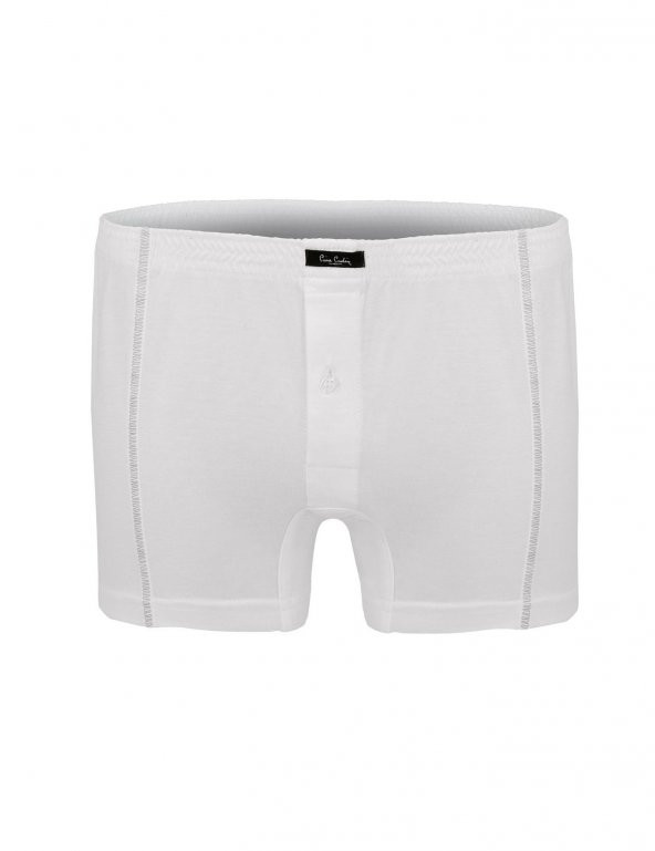 Pierre Cardin 405 2 Li Paket Erkek Boxer - Beyaz - 10