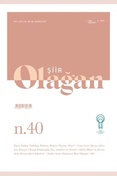 Olağan Şiir (40. Sayı) ürün görseli 1