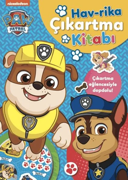 Paw Patrol - Hav-rika Çıkartma Kitabı ürün görseli