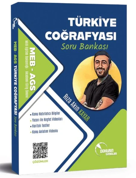 Doktrin Yayınları MEB-AGS Türkiye Coğrafyası Soru Bankası ürün görseli 1