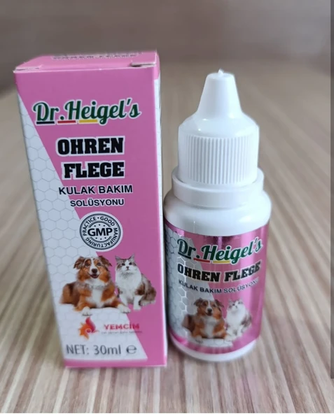 Kedi Kulak Temizleyici - Dr. Heigels  30ml ürün görseli