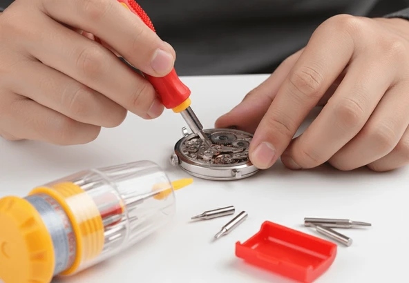 31 Parça Saatçi Ve Telefoncu Onarım Tornavida Seti Hassas Tornavida Seti - Resim 5