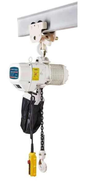 CMC 3 TON 2 HAREKETLİ ELEKTRİKLİ TEK ZİNCİRLİ CARASKAL VİNÇ ürün görseli