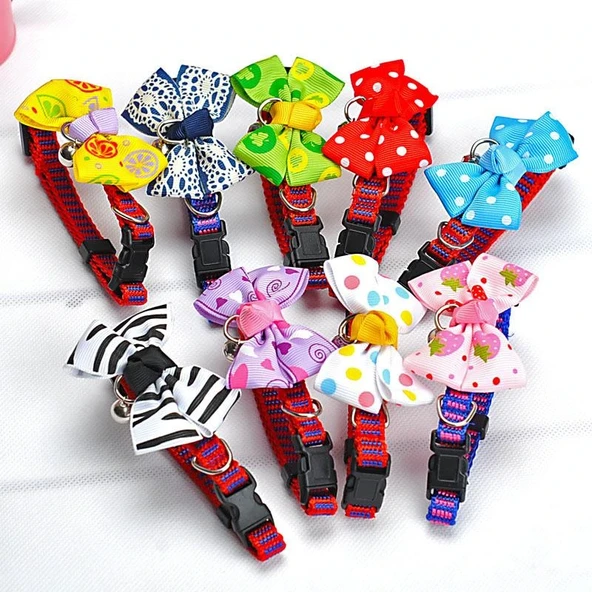 Çıngıraklı Kedi-köpek Papyonu ürün görseli 1