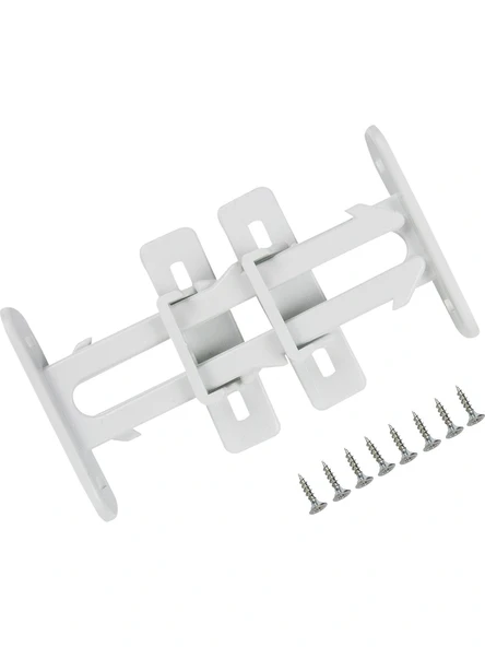 4 Adet Bebek Çocuk Koruma Kilidi - Dolap Çekmece Kilidi Sürgülü Kilit - Resim 4