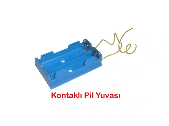 Pil Yuvası - Okul Deney Pil Yatağı ürün görseli 1