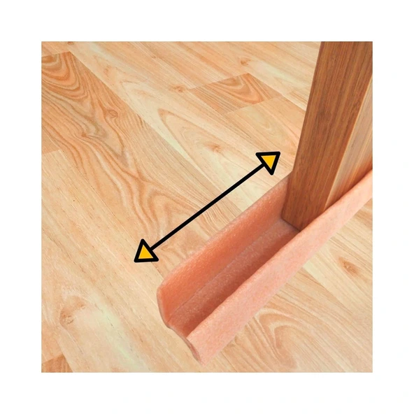 2 Adet Kapı Altı Isı Yalıtımı Süngeri - Kapı Altı Rüzgarlığı - Resim 3