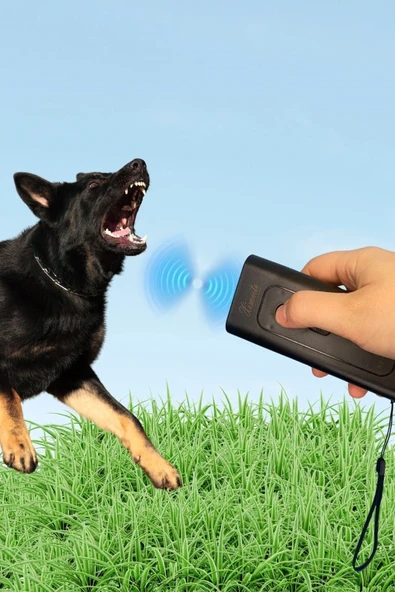 Ultrasonik Zarar Vermeyen Köpek Uzaklaştırıcı Ve Eğitici Cihaz ürün görseli