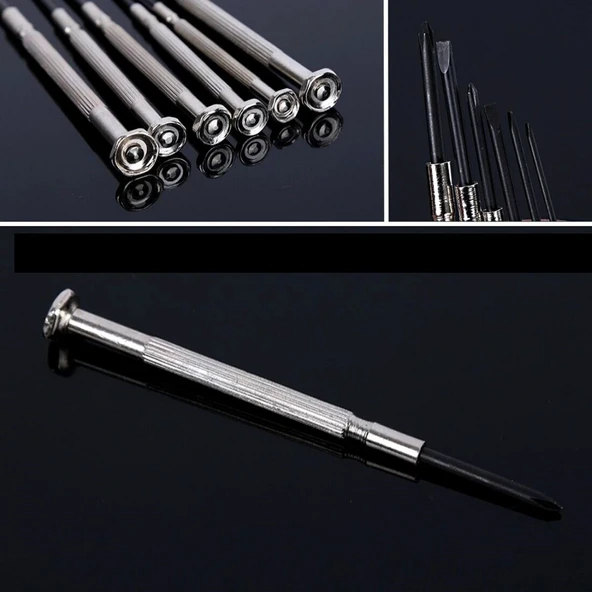 16 Parça Hassas Tornavida Seti Saatçi Ve Telefoncu Tornavidası - Resim 5