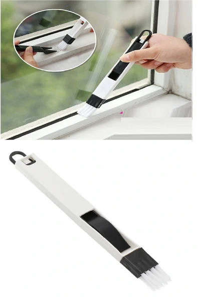 Mini Kürekli Fırça Bilgisayar Klavye Pencere Oluğu Dar Bölge Köşe Bucak Toz Fırçası - Resim 5