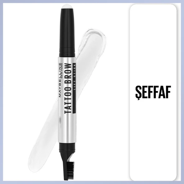Maybelline New York Tattoo Brow Lift Kaş Kalemi- 00 Clear (Şeffaf) - Resim 2
