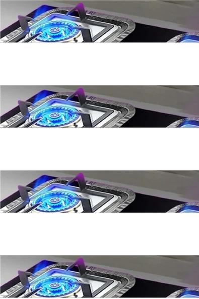 20 Adet Ocak Üstü Koruyucu Leke Önleyici Isıya Dayanıklı Yıkanabilir Ocak Gözü Izgara Koruyucu Folyo - Resim 3