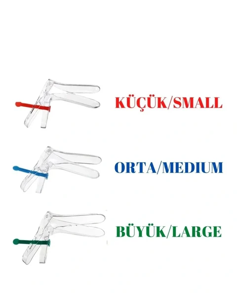 Vaginal Speculum S/m/l - Vajinal Spekülüm 3lü Paket ürün görseli
