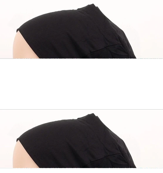 Dikişsiz Bağlamalı Tesettür Bone - Bağlamalı Bandana - Resim 2