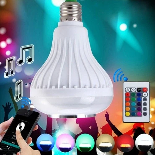Kumandalı Bluetooth Disco Ampul Rgb - Resim 2