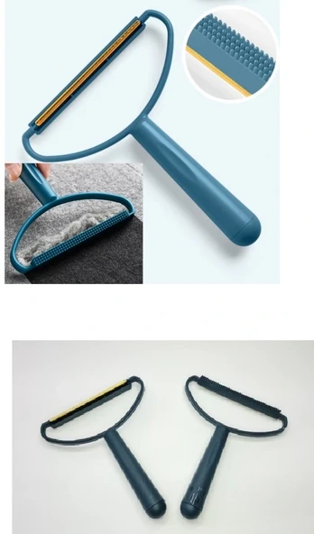 Kazak - Elbise - Halı Tüyü Temizleme Çift Taraflı Tüy Tiftik Toparlayıcı - 5