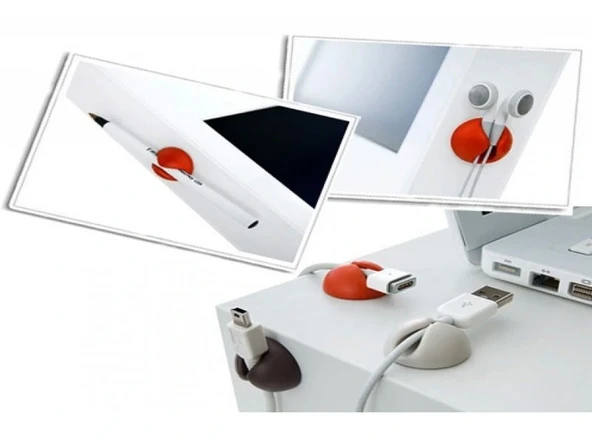 Kablo Sabitleyici Aparat (6 Adet) - Resim 2