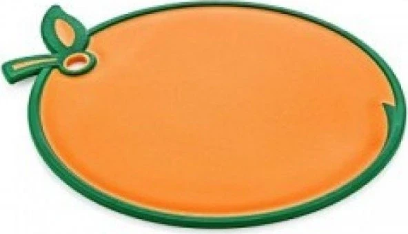 Portakal Figürlü Kaydırmaz Kesme Tahtası Doğrama Panosu - Resim 4