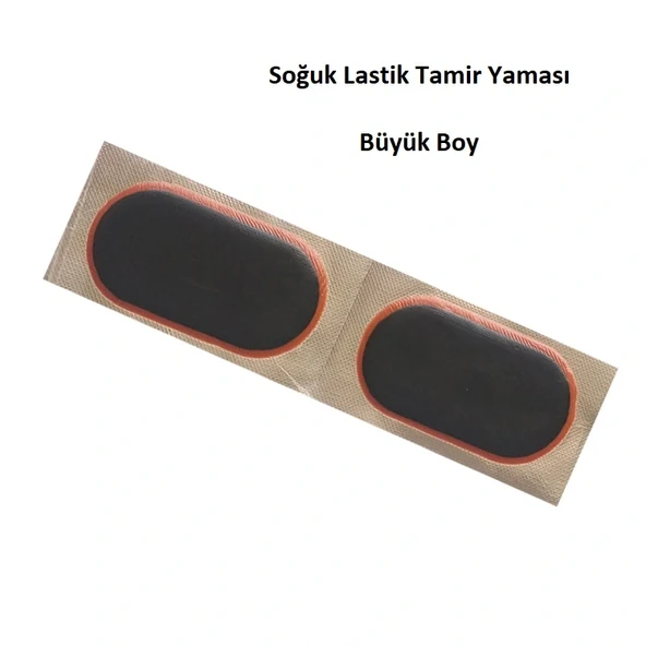 Büyük Lastik Yaması - Bisiklet - Motor Lastiği Yaması - Resim 2