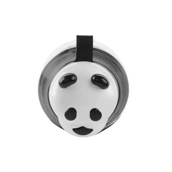 Sevimli Panda Tasarımlı Cam Suluk  Sızdırmaz 1000 Ml - Resim 4