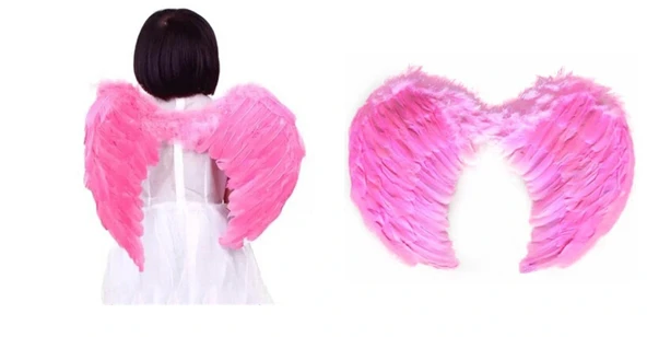 Melek Kanadı Büyük Boy  - Pembe ürün görseli