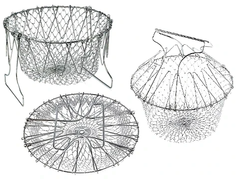 Chef Basket Çok Fonksiyonlu Pratik Süzgeç - Resim 3