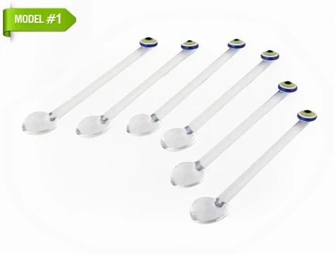 Cam Çay Kaşığı 12 Adet - Resim 2