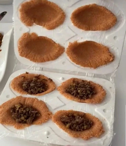 Pratik İçli Köfte - Dolgulu Kurabiye Yapma Aparatı 3 Parça - Resim 4