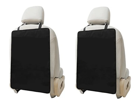 Araba Koltuk Arkası Koruyucu 2 Li Kılıf - Siyah - Resim 4