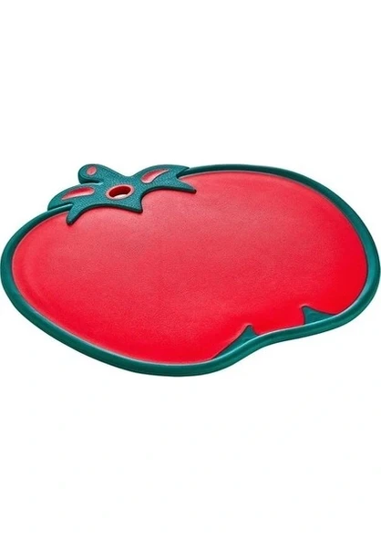 Domates Figürlü Kaydırmaz Kesme Tahtası Doğrama Panosu - Resim 3