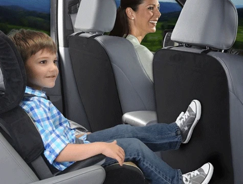 Araba Koltuk Arkası Koruyucu 2 Li Kılıf - Siyah ürün görseli 1