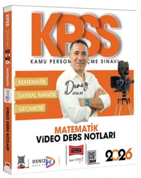 2026 KPSS Genel Yetenek Matematik Video Ders Notları Yargı Yayınları ürün görseli 1