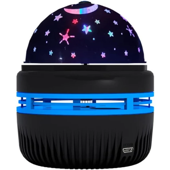 Mini Yıldızlı Projektör Gece Lambası ürün görseli