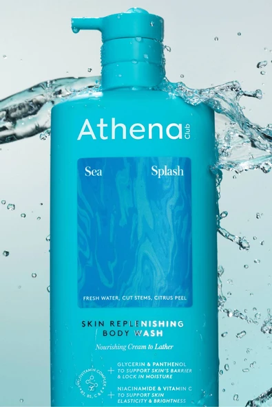 Athena Club Sea Splash Duş Jeli 532ML - Resim 3