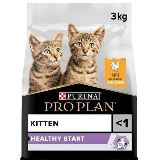 Pro Plan Healthy Start Kitten Chicken 3 kg Yavru Kedi Kuru Maması ürün görseli