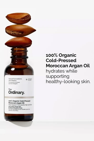 The Ordinary 100% Organic Cold-Pressed Moroccan Argan Oil 30ML - Resim 5