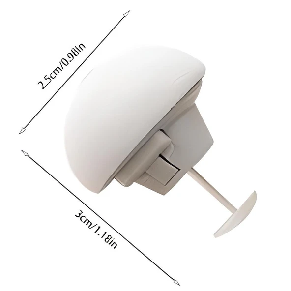 10'lu Mantar Şeklinde Nevresim Tutucu - Resim 2