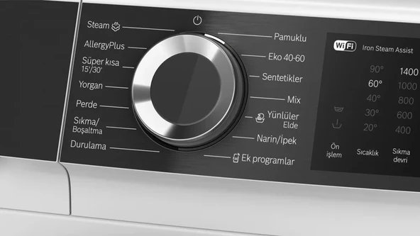 BOSCH WGK264Z0TR Serie 6 Çamaşır Makinesi 11 kg maks. 1400 dev./dak. - Resim 6