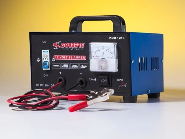 Soyberg 1218 Akü Şarj Cihazı ürün görseli 1