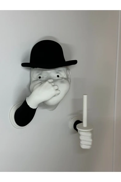 3D Tuvalet Kağıdı Tutacağı - Resim 3